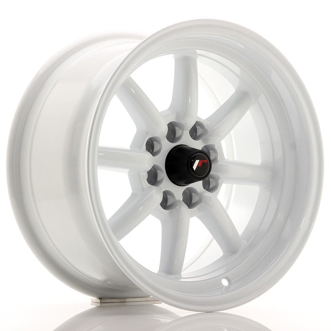 JR Wheels JR19 15x8 ET0 4x100/114 White Alloy Wheel