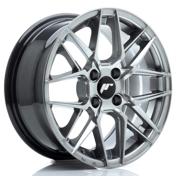 JR Wheels JR28 15x7 ET25 4x100 Hyper Black Alloy Wheel