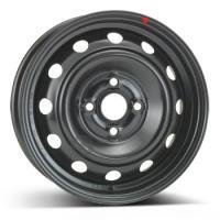 R14x5J 4X100 ET46 CB-54.1 Melns