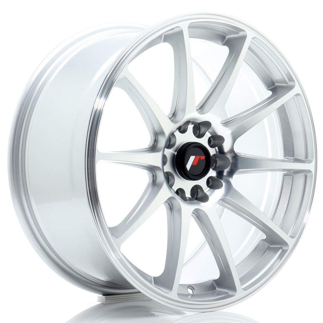 JR Wheels JR11 18x8,5 ET30 5x114/120 Silver Machined Face Alloy Wheel