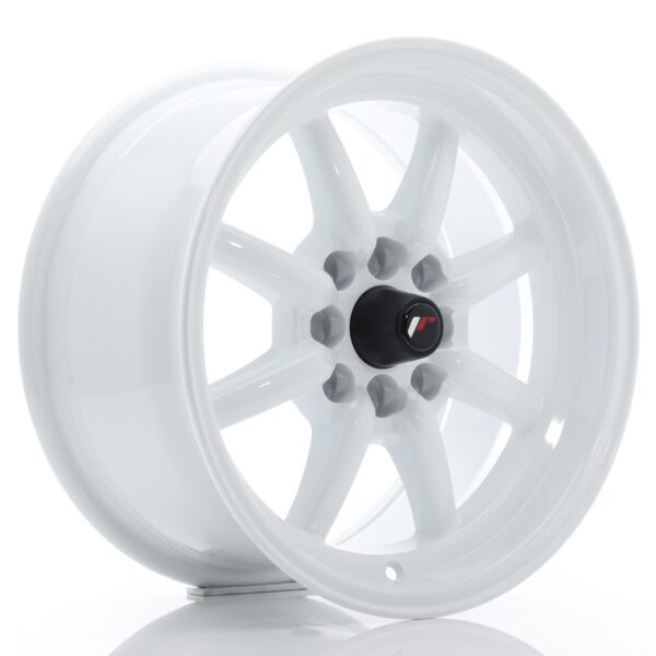 JR Wheels JR19 15x8 ET20 4x100/114 White Alloy Wheel