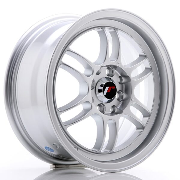 JR Wheels JR7 15x7 ET38 4x100/114 Silver Alloy Wheel
