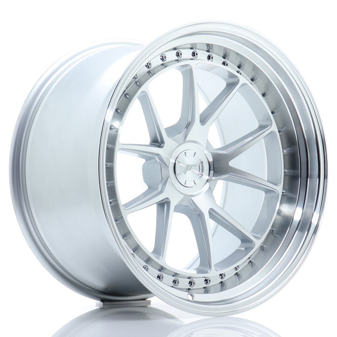 JR Wheels JR39 19x11 ET0-25 5H BLANK Silver Machined Face Alloy Wheel