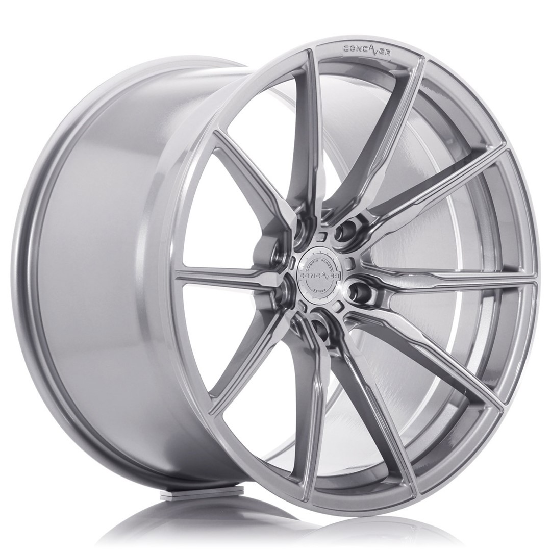 Concaver CVR4 20x11 ET0-30 BLANK Brushed Titanium Alloy Wheel