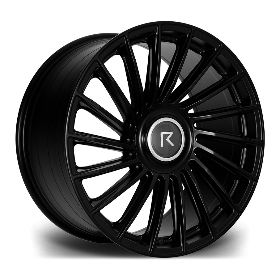 R20x8.5J BLANK ET25-45 CB-73.1 SATIN BLACK