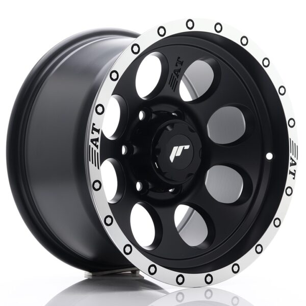 JR Wheels JRX4 16x9 ET-10 6x114.3 Matt Black w/ Machined Lip Alloy Wheel