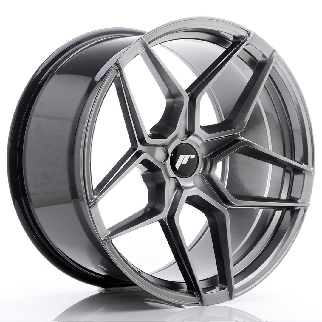 JR Wheels JR34 20x10,5 ET20-35 5H BLANK Hyper Black Alloy Wheel
