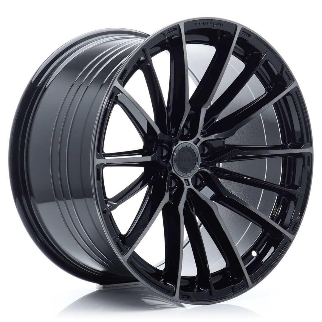 Concaver CVR7 21x11 ET11-55 BLANK Double Tinted Black Alloy Wheel