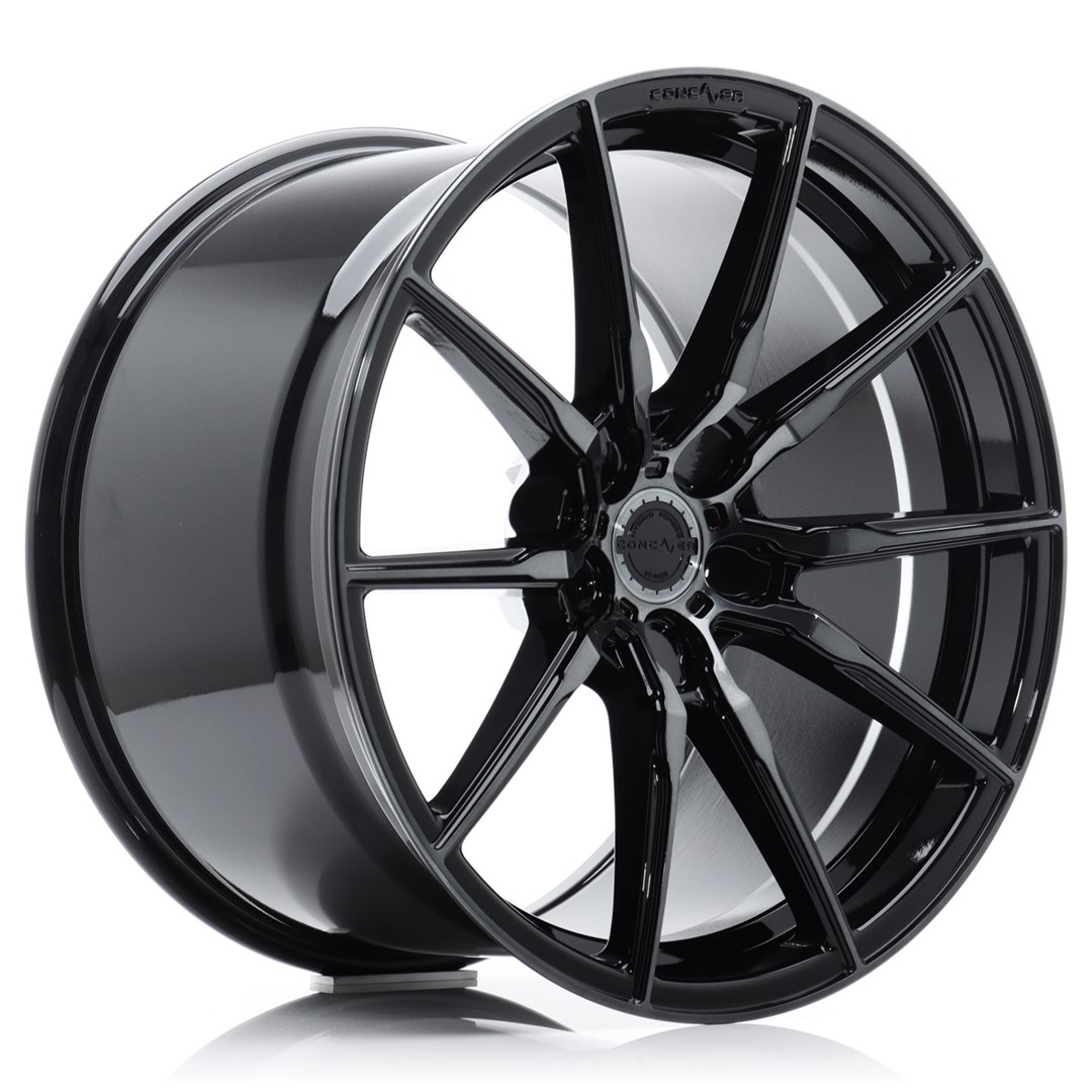 Concaver CVR4 20x8,5 ET45 5x112 Double Tinted Black Alloy Wheel