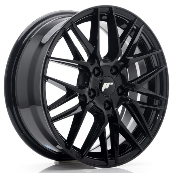 JR Wheels JR28 17x7 ET40 5x114,3 Gloss Black Alloy Wheel
