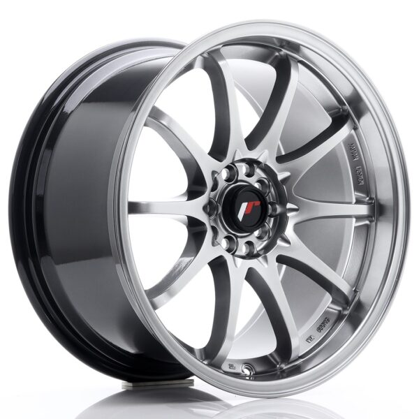 JR Wheels JR5 18x9,5 ET22 5x114,3 Hyper Black Alloy Wheel
