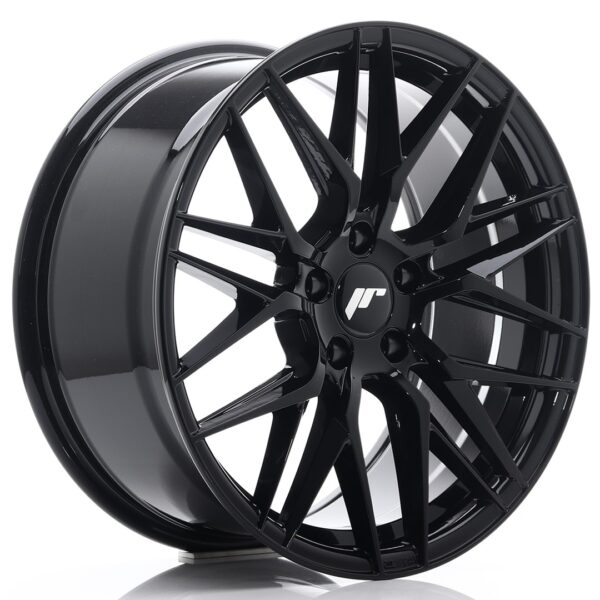 JR Wheels JR28 18x8,5 ET40 5x114,3 Gloss Black Alloy Wheel