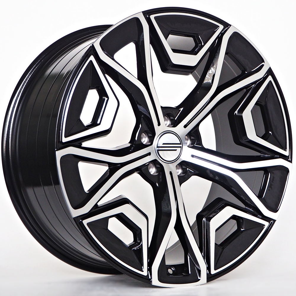 R20x9.5J 5X120 ET38 CB-72.6 Black Face Machined