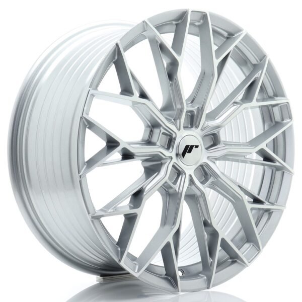 JR Wheels JR49 20x9 ET20-51 5H BLANK Silver w/ Machined Face Alloy Wheel