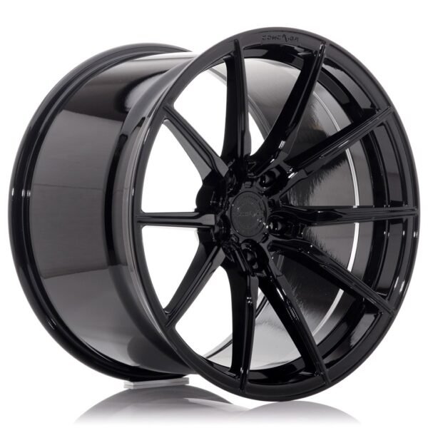 Concaver CVR4 19x8 ET20-40 BLANK Platinum Black Alloy Wheel
