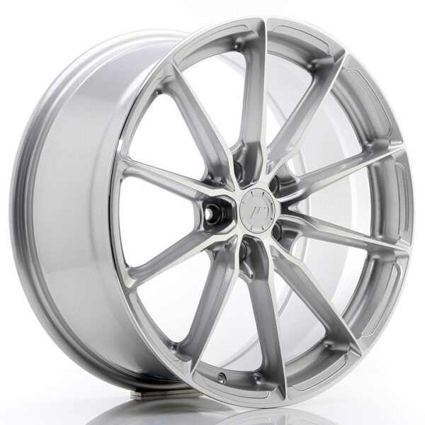 JR Wheels JR37 19x8,5 ET35 5x112 Silver Machined Face Alloy Wheel