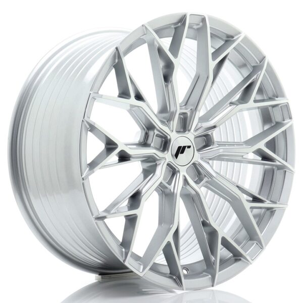 JR Wheels JR49 20x9 ET20-35 5H BLANK Silver w/ Machined Face Alloy Wheel