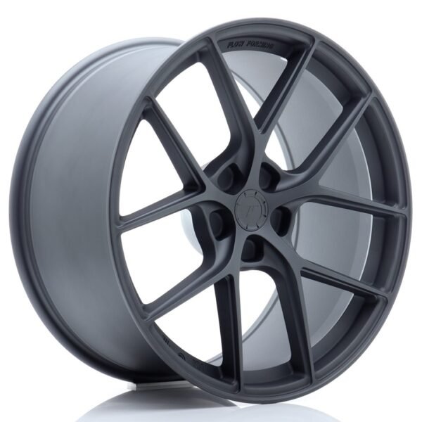 JR Wheels SL01 20x10 ET24 5x112 Matt Gun Metal Alloy Wheel
