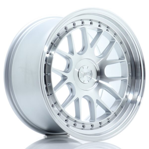 JR Wheels JR40 18x9,5 ET15-35 5H BLANK Silver Machined Face Alloy Wheel