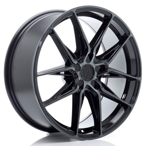 JR Wheels JR44 19x9 ET20-51 5H BLANK Black Machined w/ Tinted Face Alloy Wheel
