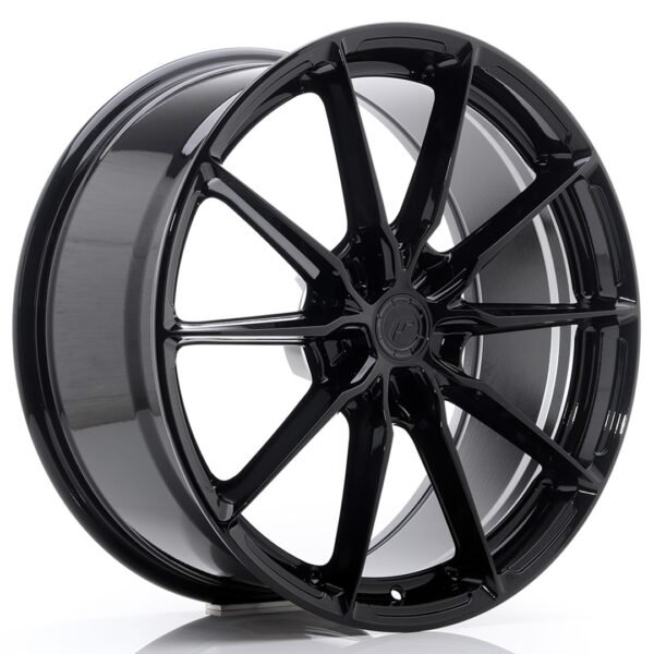 JR Wheels JR37 20x9 ET20-45 5H BLANK Gloss Black Alloy Wheel