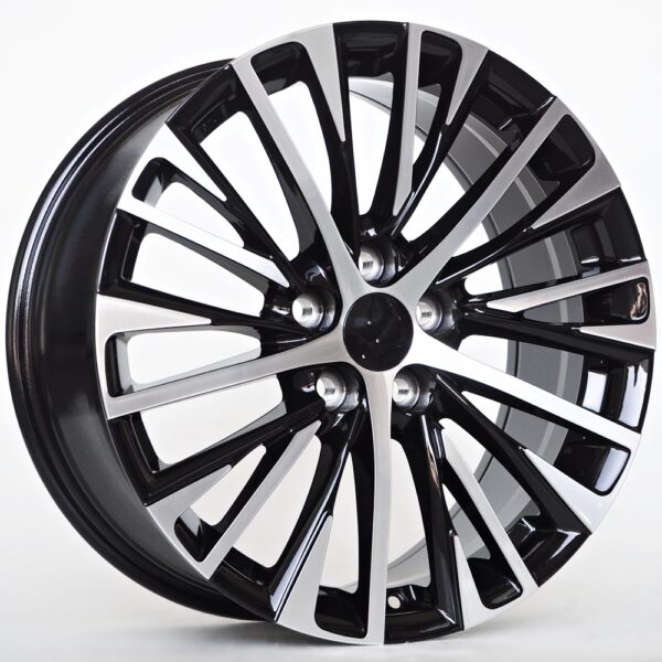 R18x8.0J 5X114.3 ET40 CB-60.1 Black Face Machined
