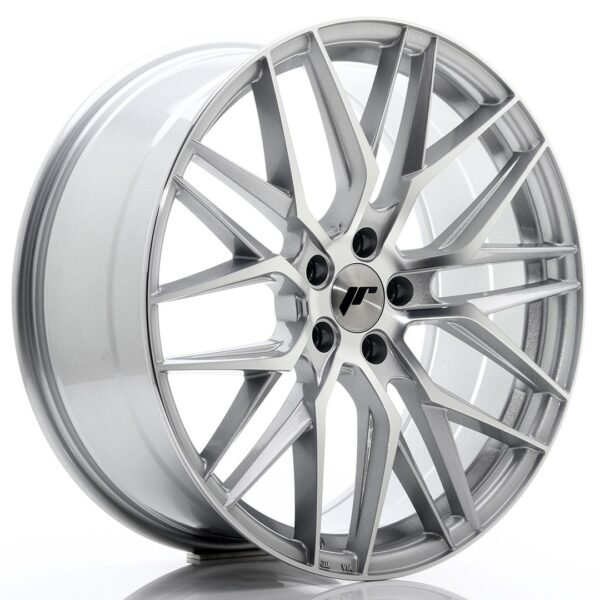 JR Wheels JR28 20x8,5 ET40 5x112 Silver Machined Face Alloy Wheel