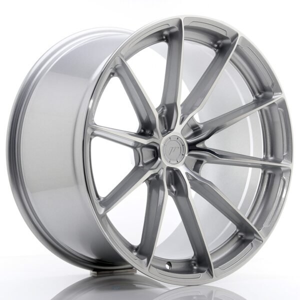 JR Wheels JR37 20x10,5 ET20-40 5H BLANK Silver Machined Face Alloy Wheel