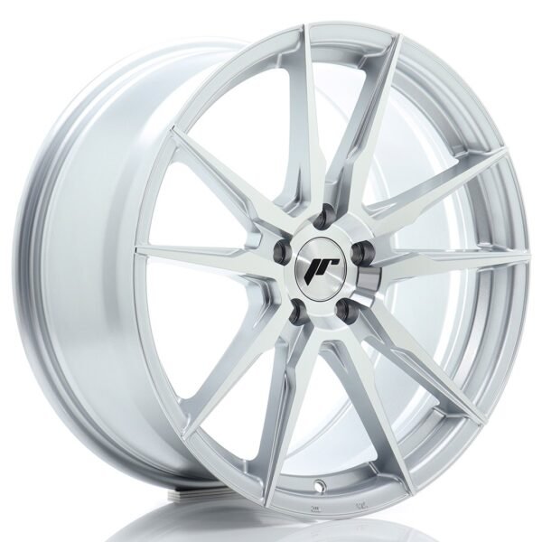 JR Wheels JR21 19x8,5 ET35 5x120 Silver Machined Face Alloy Wheel