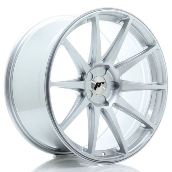 JR Wheels JR11 20x10 ET40 5x120 Hyper Silver Alloy Wheel