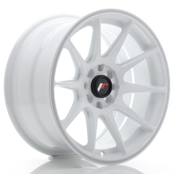 JR Wheels JR11 16x8 ET25 4x100/108 White Alloy Wheel