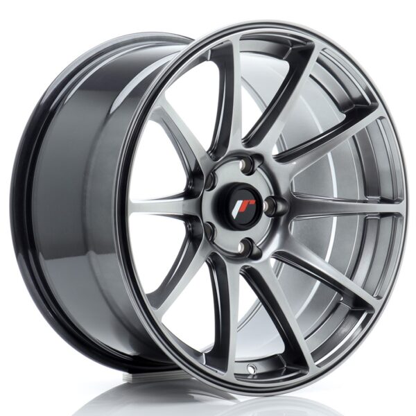 JR Wheels JR11 18x9,5 ET30 5x120 Hyper Black Alloy Wheel