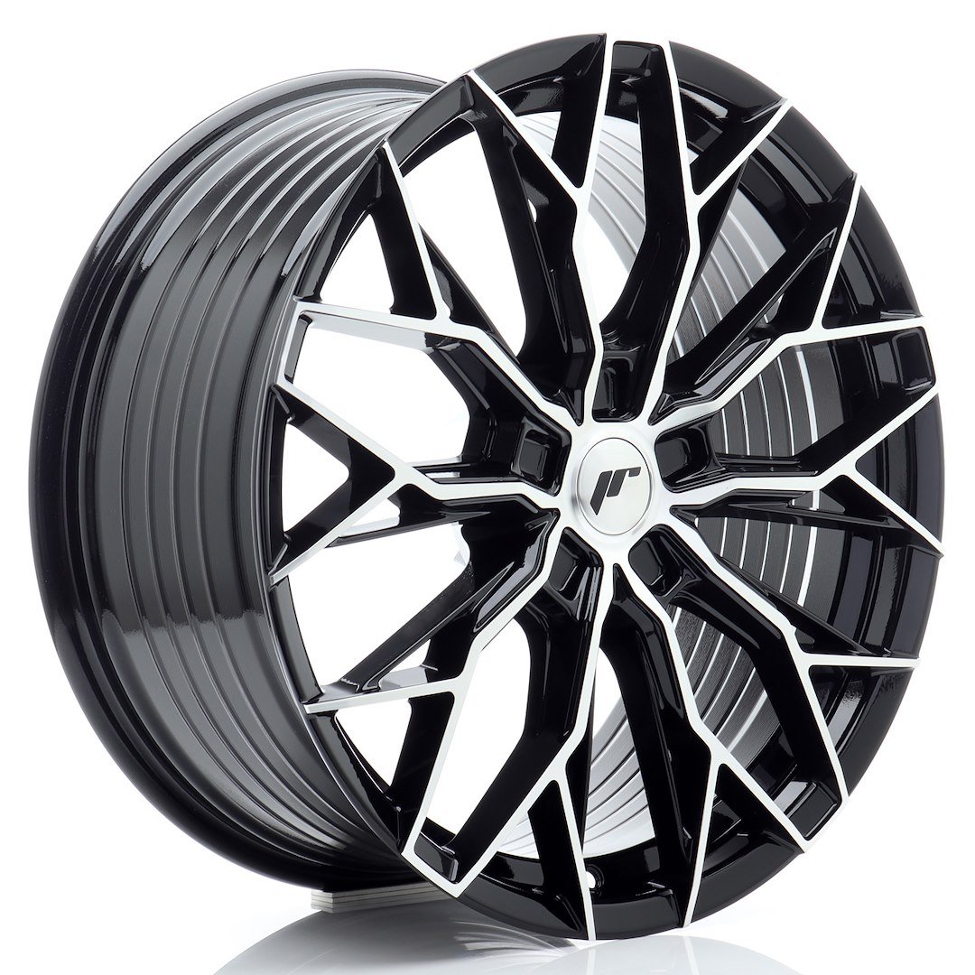 JR Wheels JR49 20x8,5 ET20-45 5H BLANK Gloss Black Machined Face Alloy Wheel