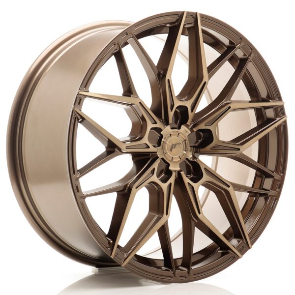 JR Wheels JR46 19x8 ET20-40 5H BLANK Platinum Bronze Alloy Wheel