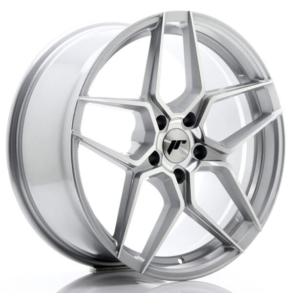 JR Wheels JR34 19x8,5 ET40 5x112 Silver Machined Face Alloy Wheel