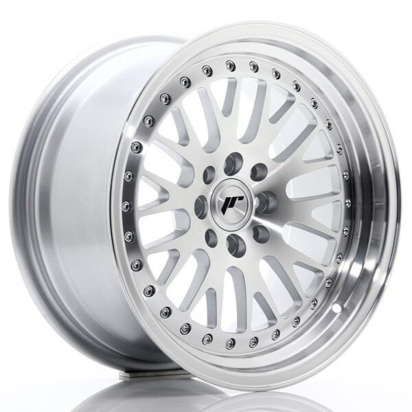 JR Wheels JR10 16x8 ET20 4x100/108 Silver Machined Face Alloy Wheel