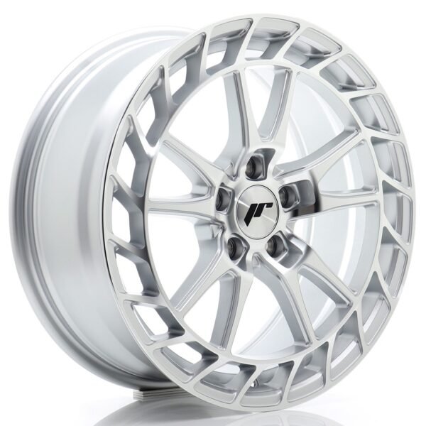 JR Wheels JR45 18x8 ET45 5x112 Silver Machined Face Alloy Wheel