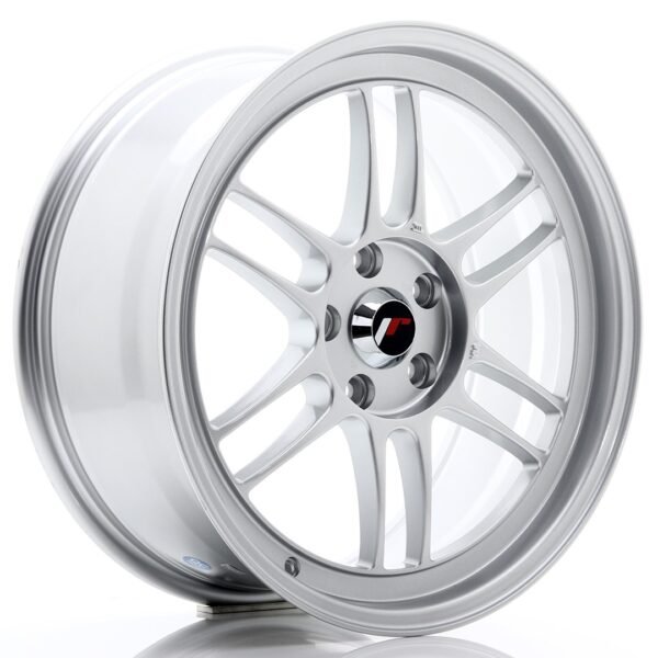JR Wheels JR7 18x8 ET35 5x114,3 Silver Alloy Wheel