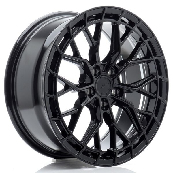 JR Wheels JR48 18x8 ET45 5x112 Gloss Black Alloy Wheel