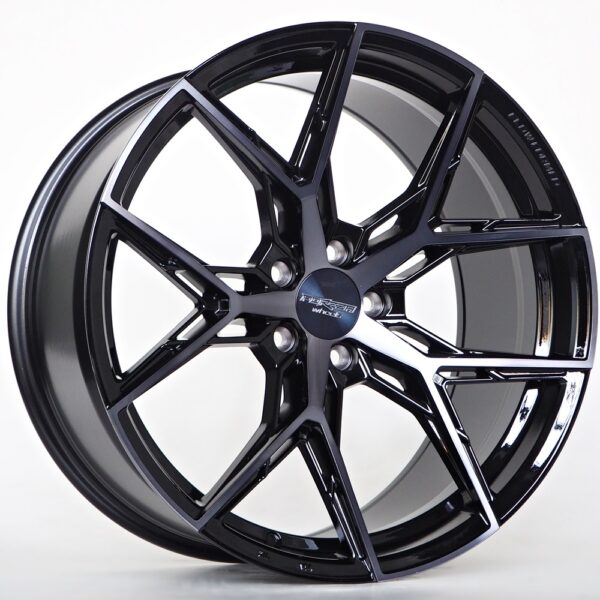 R20x10.0J 5X112 ET40 CB-66.6 BFM + Black Clear Coat