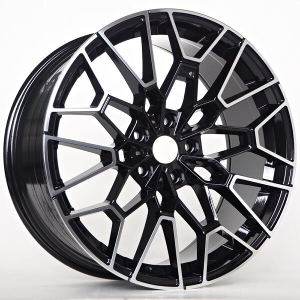 R20x8.5J 5X120 ET30 CB-72.6 Black Face Machined