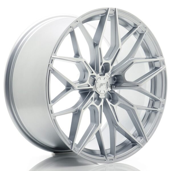 JR Wheels JR46 20x9 ET20-35 5H BLANK Silver w/ Machined Face Alloy Wheel