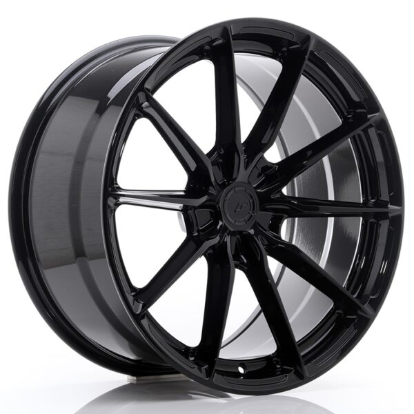 JR Wheels JR37 20x10 ET35 5x112 Gloss Black Alloy Wheel