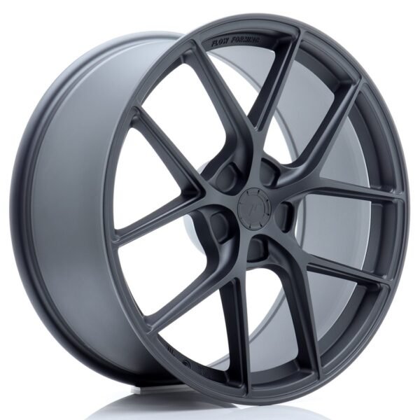 JR Wheels SL01 20x9 ET35 5x112 Matt Gun Metal Alloy Wheel