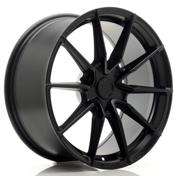JR Wheels SL02 18x9 ET20-51 5H BLANK Matt Black Alloy Wheel