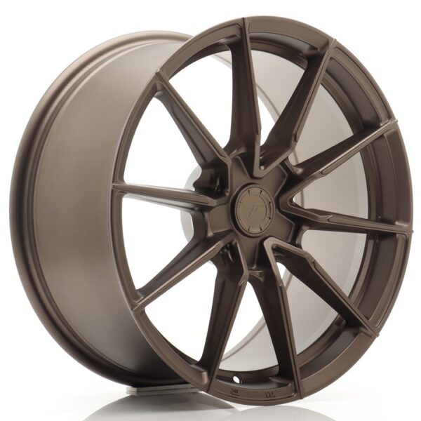JR Wheels SL02 18x9 ET20-51 5H BLANK Matt Bronze Alloy Wheel