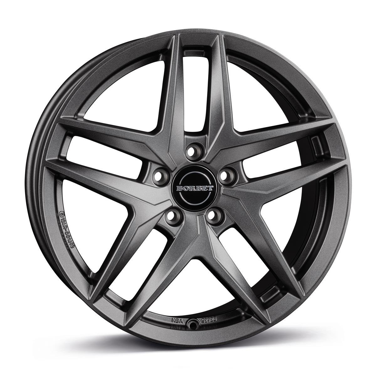 R19x8J 5X112 ET30 CB-66.6 dark grey matt