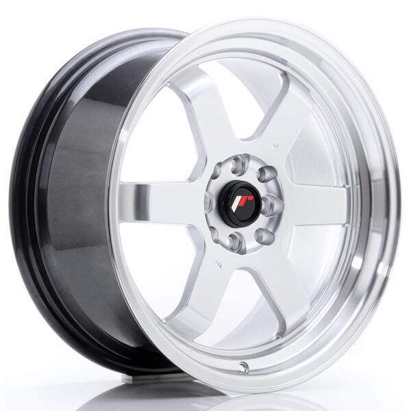 JR Wheels JR12 17x8 ET33 4x100/114 Hyper Silver Alloy Wheel
