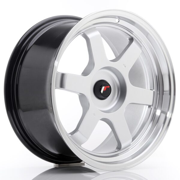 JR Wheels JR12 18x9 ET25-27 BLANK Hyper Silver Alloy Wheel