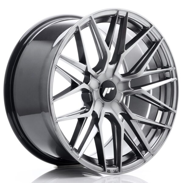 JR Wheels JR28 19x9,5 ET20-40 5H BLANK Hyper Black Alloy Wheel